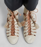 Isabel Marant Liade leather lace-up ankle boots