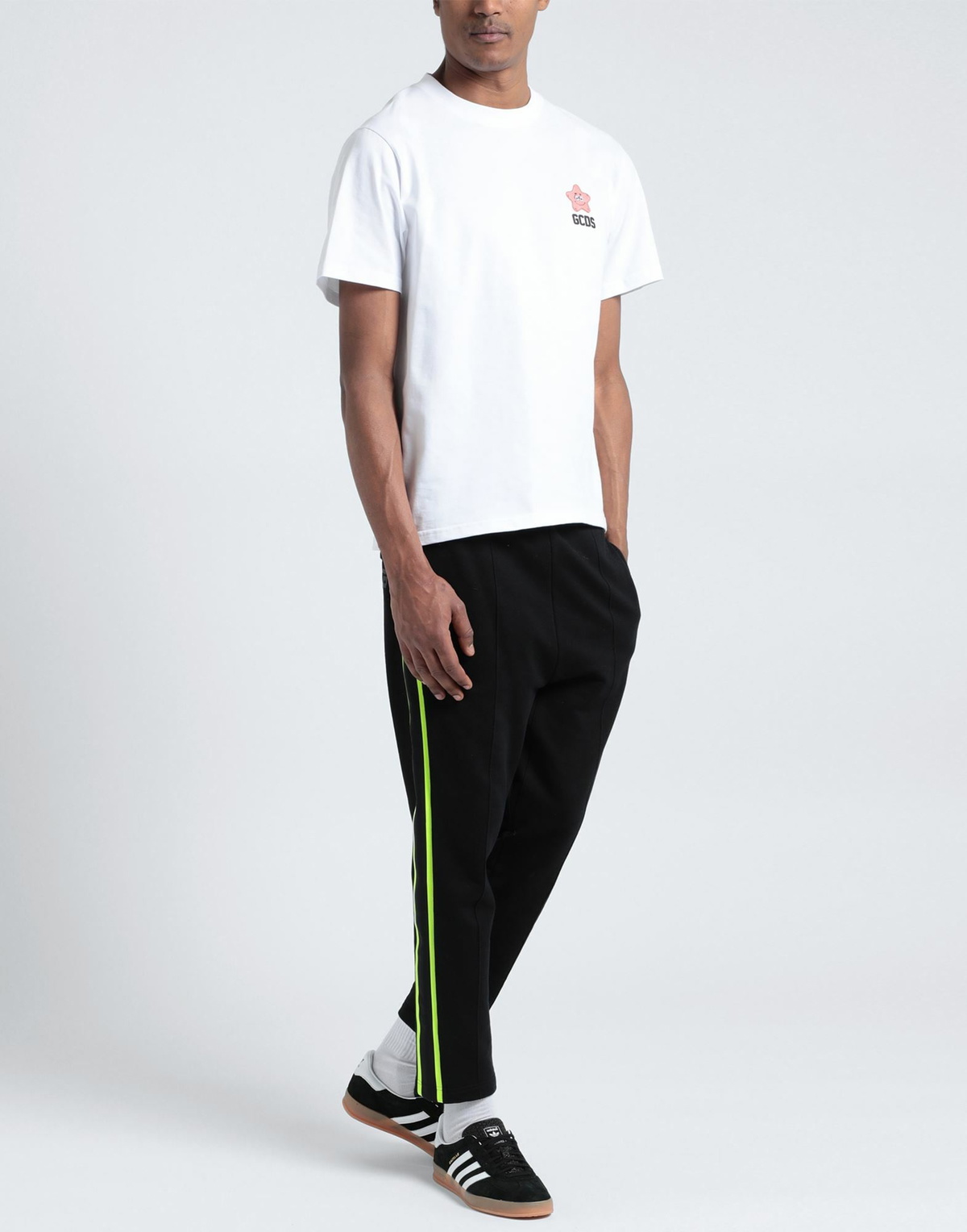 Gcds Mens T-shirt in White