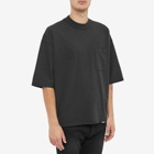 Represent Men's Oversize Pocket T-Shirt in Off Black