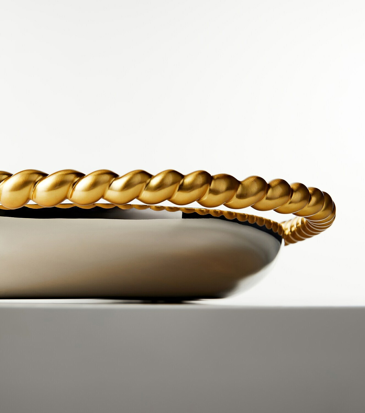 L'Objet x Jessica McCormack Large stainless steel platter