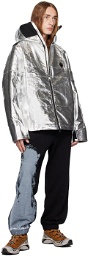 A-COLD-WALL* Silver Foiled Jacket
