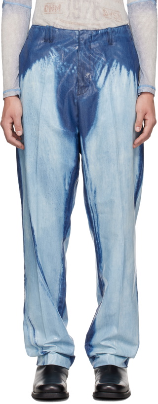 Photo: Diesel Blue Regular Waist D-ASKAR Slim Jeans