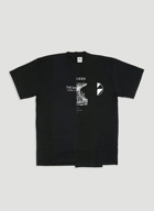 Constructed of Different Shades T-Shirt in Black