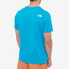 The North Face Men's Fine Alpine Equipment T-Shirt in Acoustic Blue