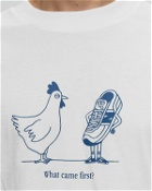 New Balance Sport Essentials Chicken Or Shoe Relaxed Tee White - Mens - Shortsleeves
