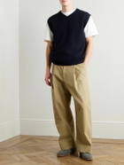 Sunspel - Wool Sweater Vest - Blue