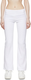 Bernhard Willhelm White Cotton Lounge Pants