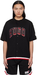 Hugo Black Basketball Shirt