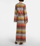 Missoni Wave lamé beach dress