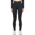 Pyer Moss Black Patch Work Legging