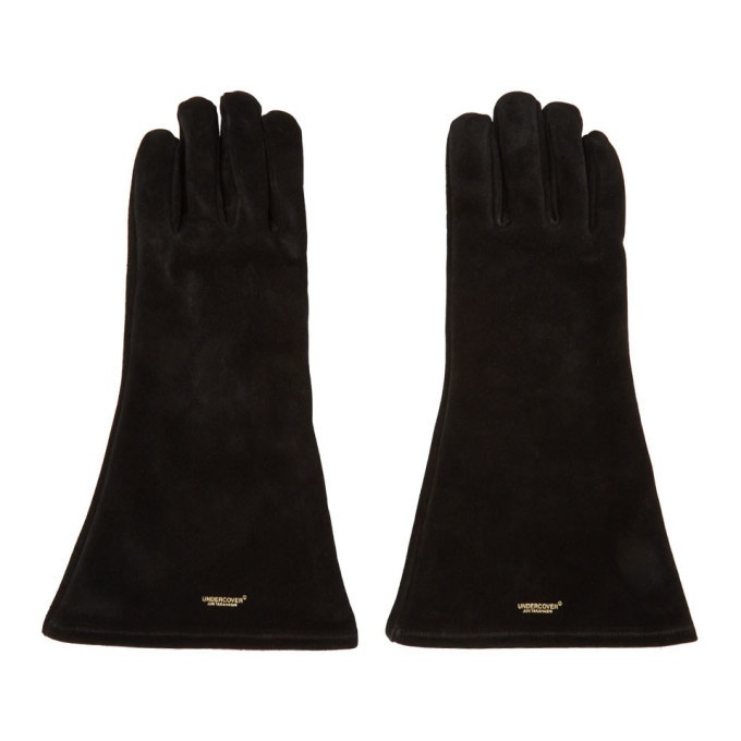 Photo: Undercover Black Suede Gloves