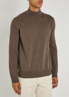 Aurélien Wool Jumper Taupe