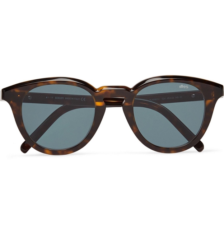 Photo: Berluti - Round-Frame Tortoiseshell Acetate Sunglasses - Tortoiseshell