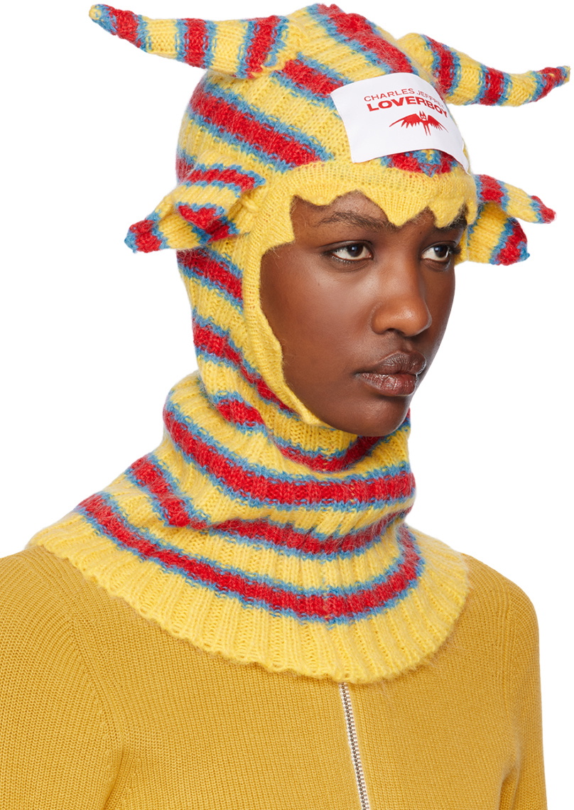 ［Charles Jeffrey LOVERBOY］MOHAIR SCARF Charles Jeffrey Loverboy - FOOTBALL SCARF | HBX - Globally
