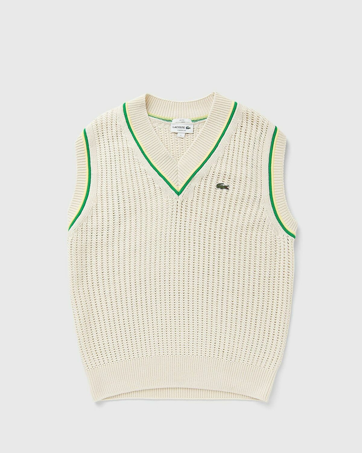 Lacoste SWEATER Beige Mens Pullovers/Vest