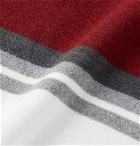 Z Zegna - Colour-Block TECHMERINO Wool Sweater - Red