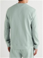 Mr P. - Striped Organic Cotton-Jersey Sweatshirt - Gray