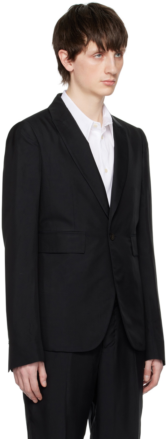 SAPIO Black Check Blazer