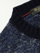 Loro Piana - Cashmere and Silk-Blend Sweater - Blue