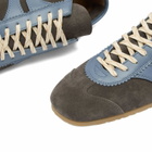Dries Van Noten Men's Leather & Suede Sneaker in Steel