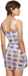 FENSI SSENSE Exclusive Psychedelic Daisies Gloves