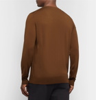 Theory - Merino Wool Sweater - Chocolate