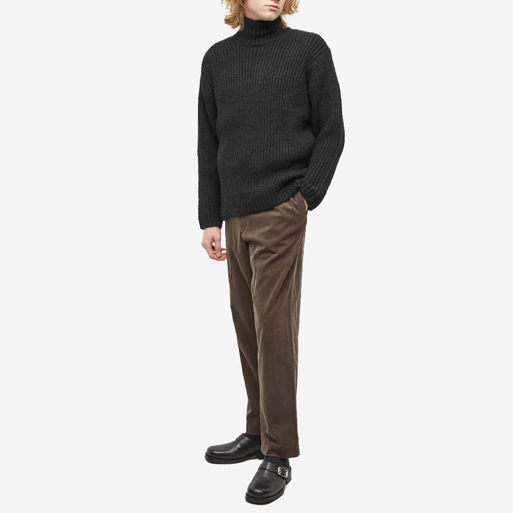 SILK WOOL CAMEL MIX KNIT P/O(MIX PEACH) - H-L auralee CAMEL WOOL