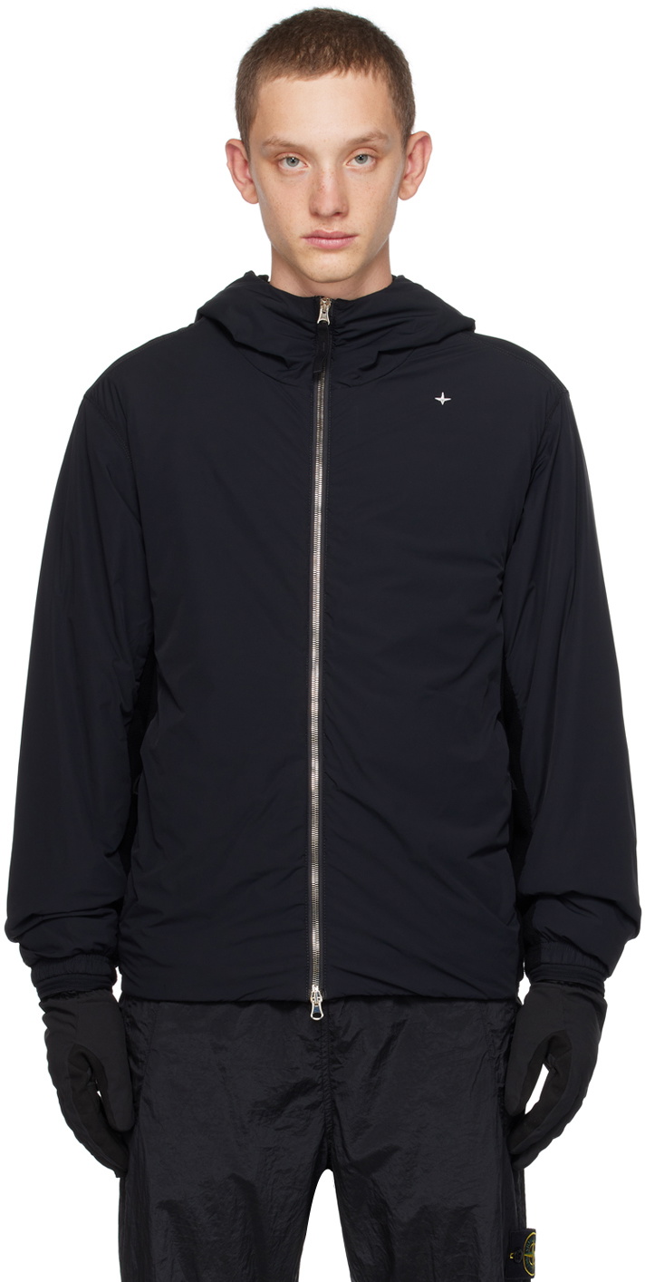 Stone Island Black Stellina Comfort Jacket Stone Island
