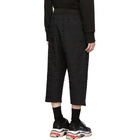 D.Gnak by Kang.D Black Zig-Zag Trousers