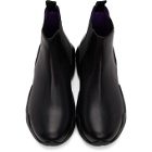 Ralph Lauren Purple Label Black Gradey Boots