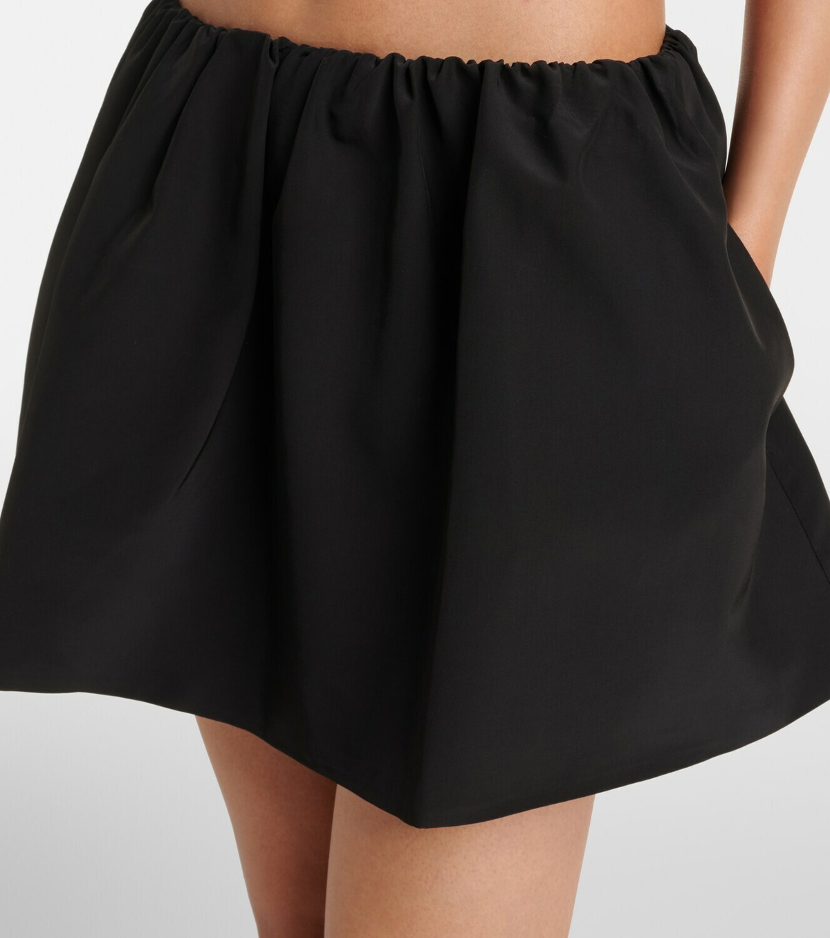 Wardrobe.NYC Gathered miniskirt