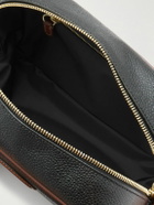 Mulberry - Leather-Trimmed BioVeg Scotchgrain Wash Bag