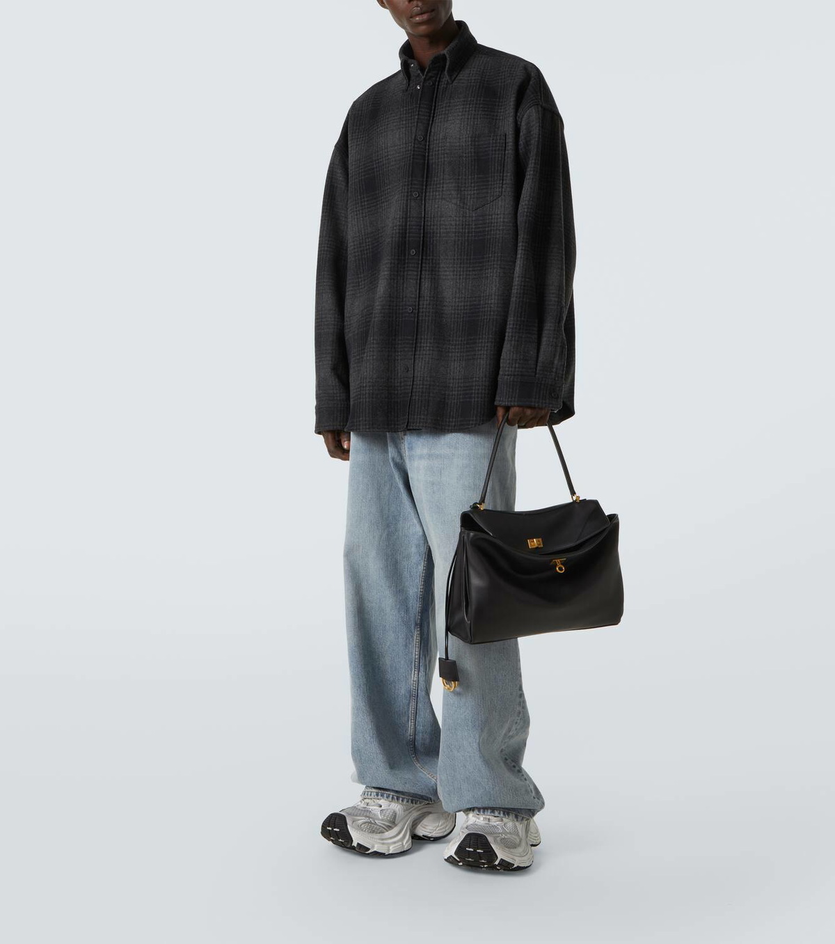 Balenciaga Rodeo Medium leather tote bag Balenciaga