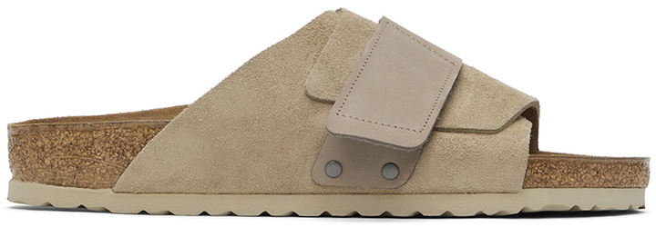 Photo: Birkenstock Taupe Kyoto Sandals