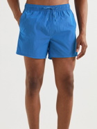 CDLP - Straight-Leg Mid-Length ECONYL® Swim Shorts - Blue