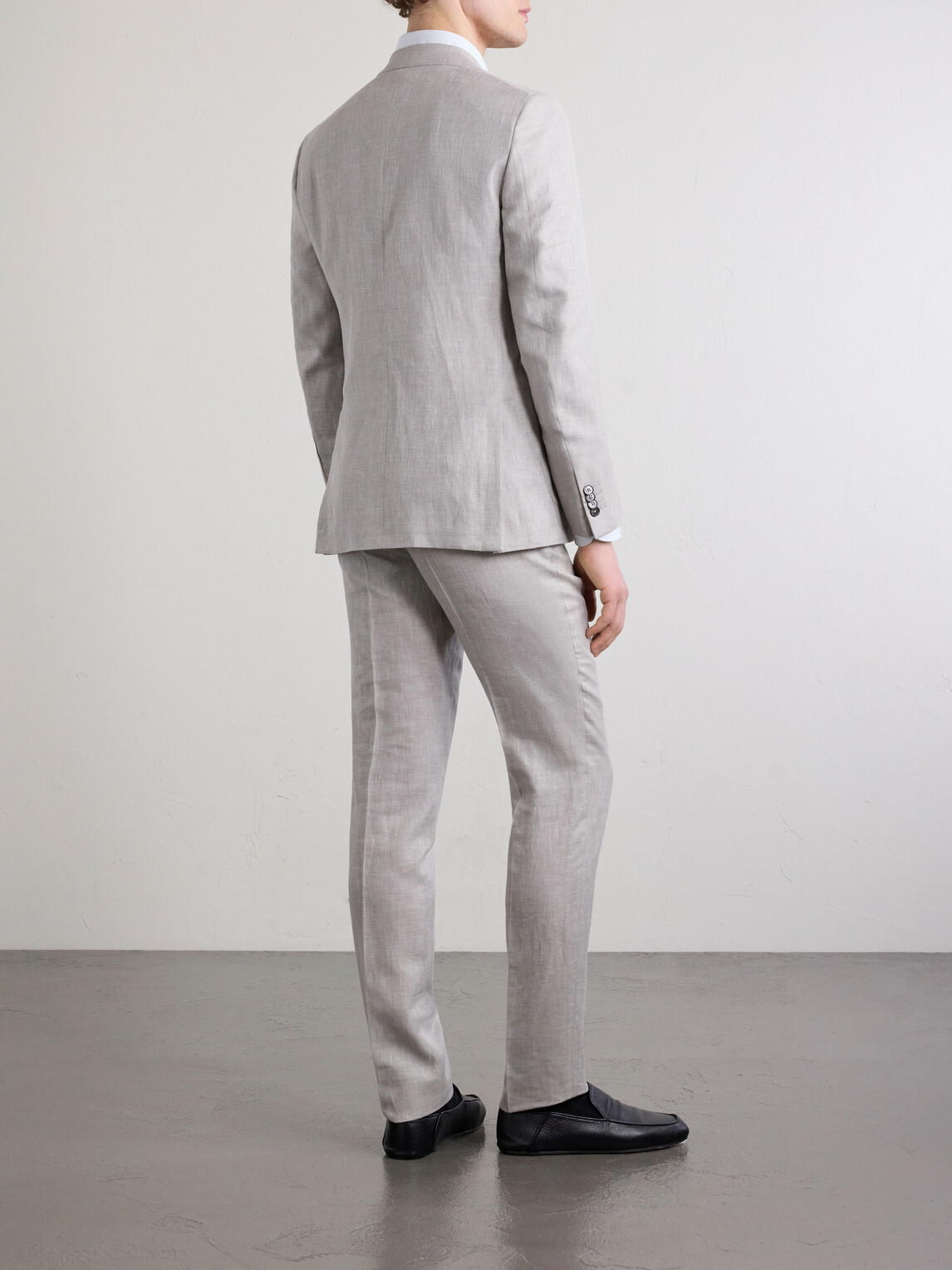 Zegna - Wool, Linen and Silk-Blend Suit Jacket - Gray
