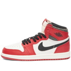 Air Jordan 1 Retro High OG PS Sneakers in Varsity Red/Black