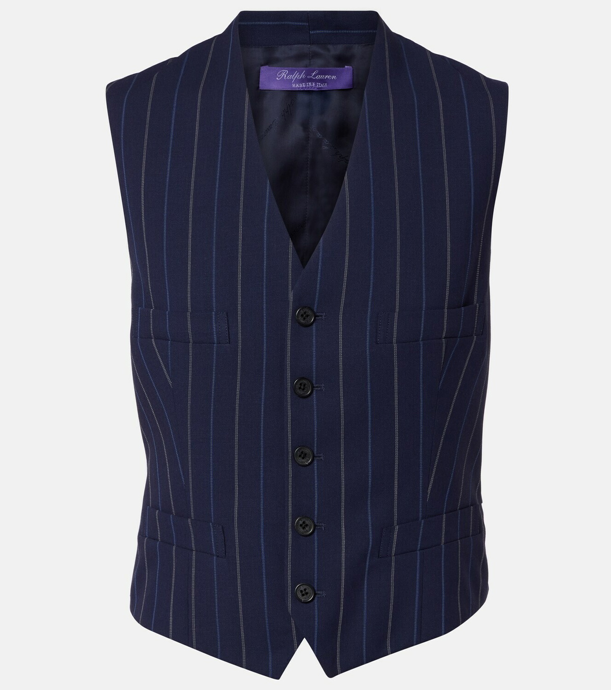 Ralph Lauren Collection Striped wool vest