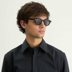 Lunetterie Générale Enfant Terrible Sunglasses in Black/Palladium 