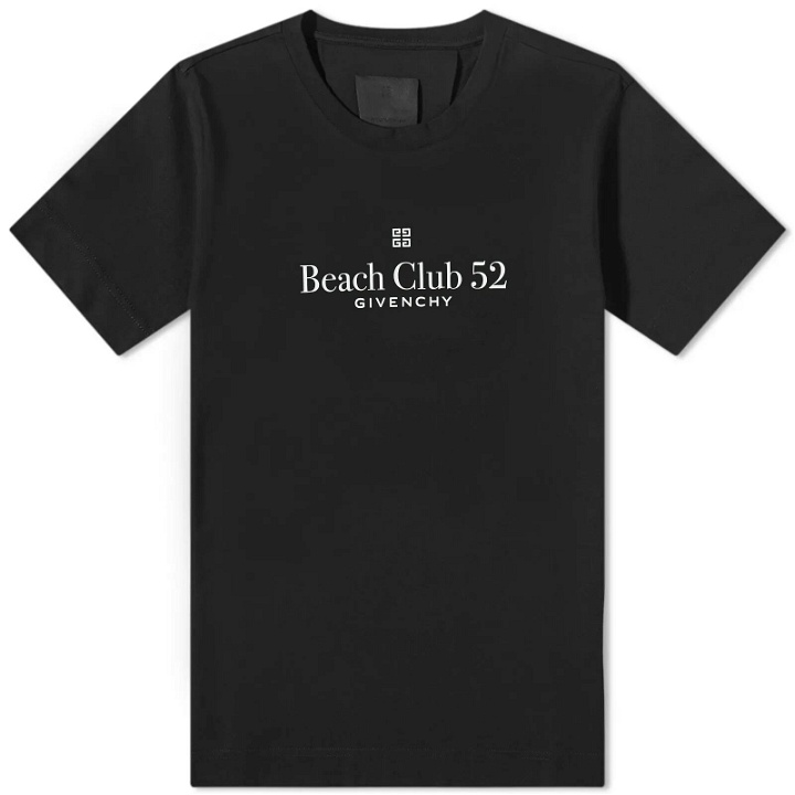 Photo: Givenchy Men's Beach Club 52 T-Shirt in Black