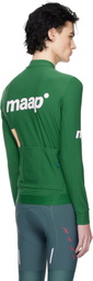 MAAP Green Training Thermal LS Jersey T-shirt