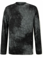 Satisfy - Tie-Dyed CloudMerino™ Jersey Running T-Shirt - Gray