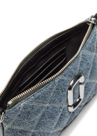 Marc Jacobs The Pochette Quilted Denim Shoulder bag - Blue - One Size