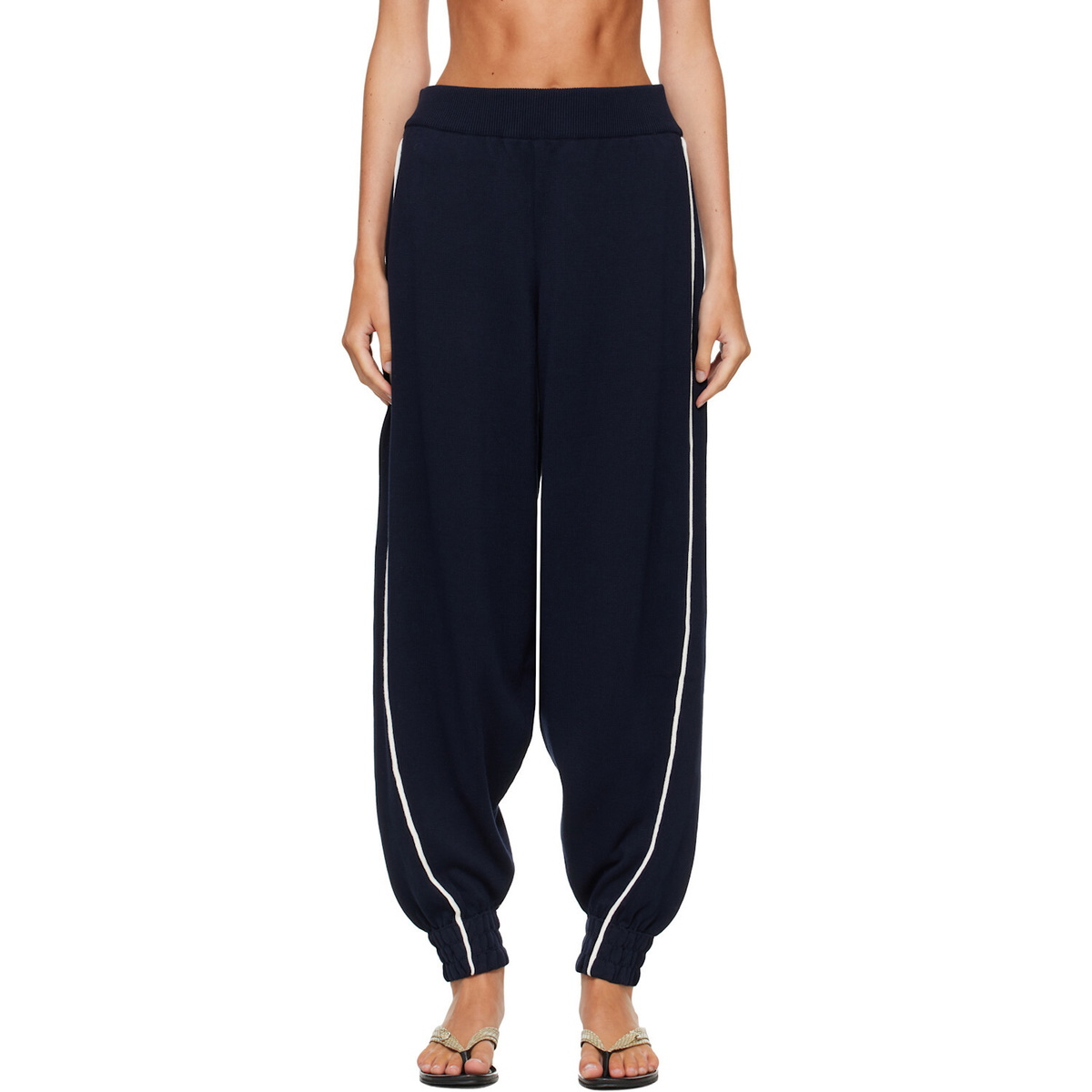 Cordera Navy Organic Cotton Sporty Lounge Pants