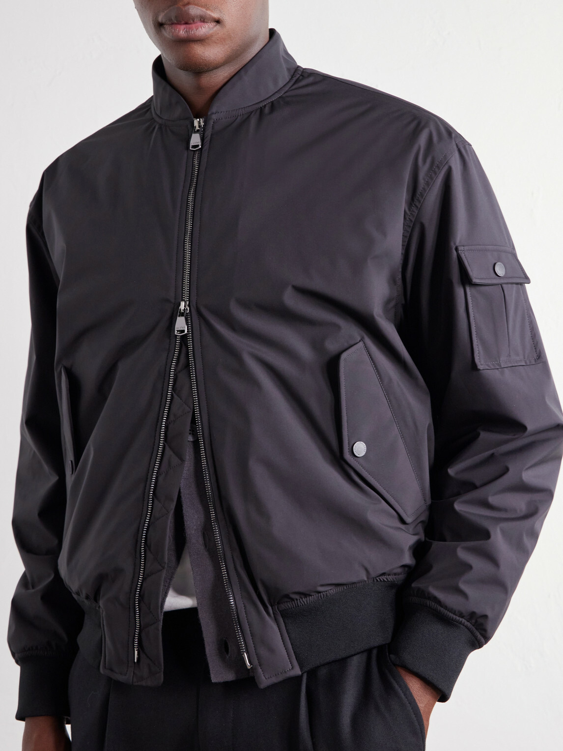 Valstar - Billy Padded Shell Bomber Jacket - Black