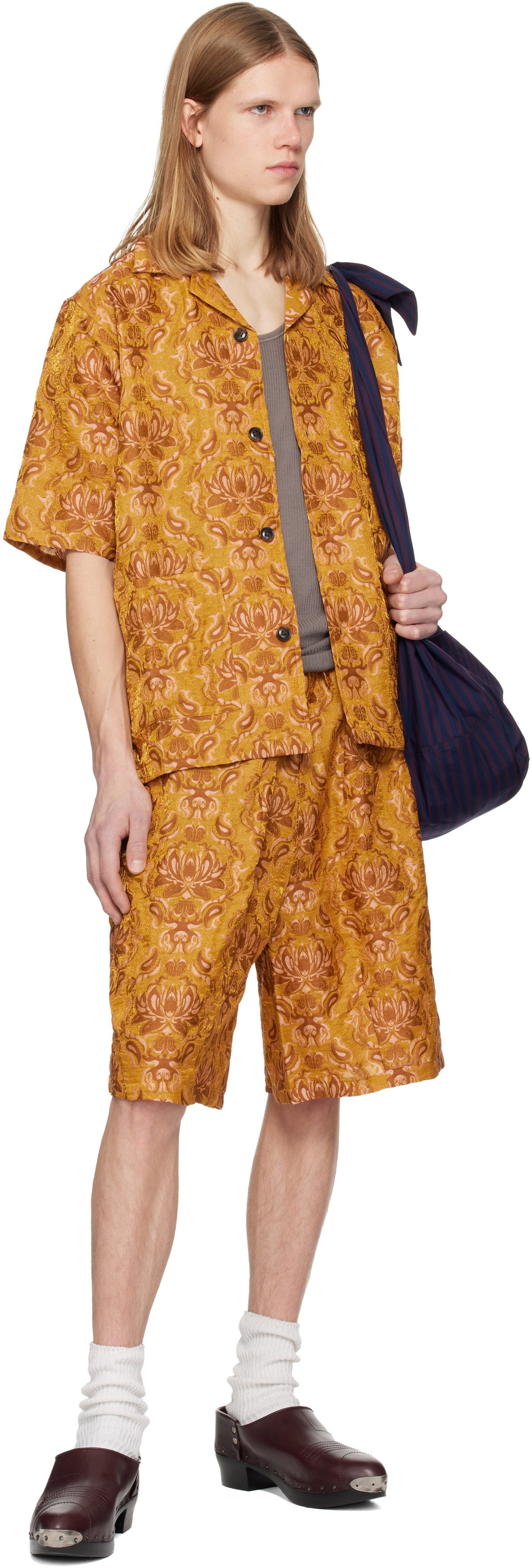 NEEDLES Yellow Kae Tanaka Edition H.D. Shorts