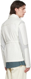 Craig Green White Quilted Jacket