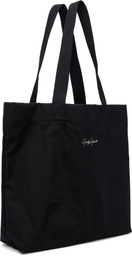 YOHJI YAMAMOTO Black Y-3 KURO Canvas Tote
