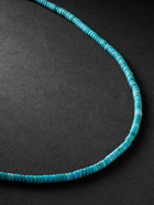Mateo - Gold Turquoise Beaded Necklace