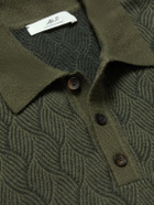 Mr P. - Knitted Wool and Cashmere-Blend Sweater - Green